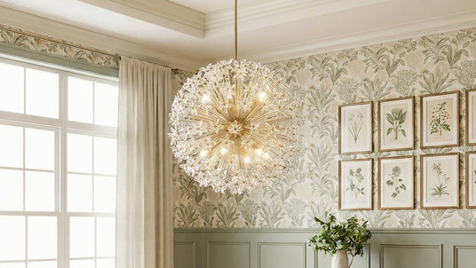 Explore nature-inspired lighting shaped by leaves, flowers, branches, and vines, with organic textures, sculptural forms, handcrafted details, and artful glass.