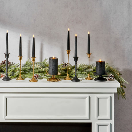 Cypress Winter Garland with 100 LEDs