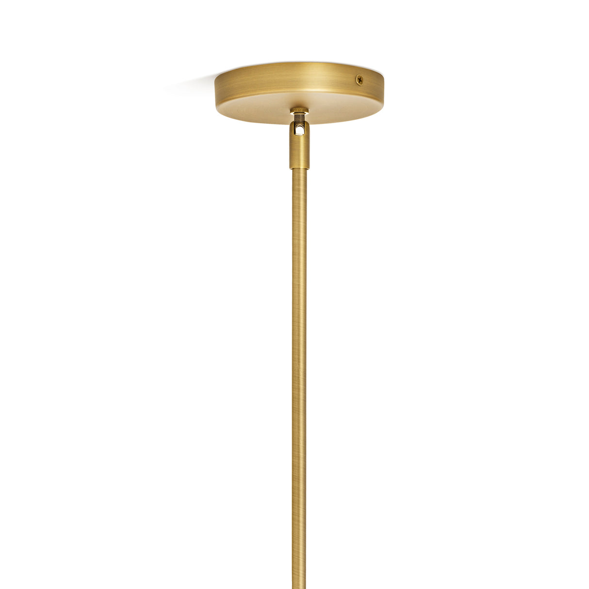 Powell 3 Light Chandelier 16", Aged Brass
