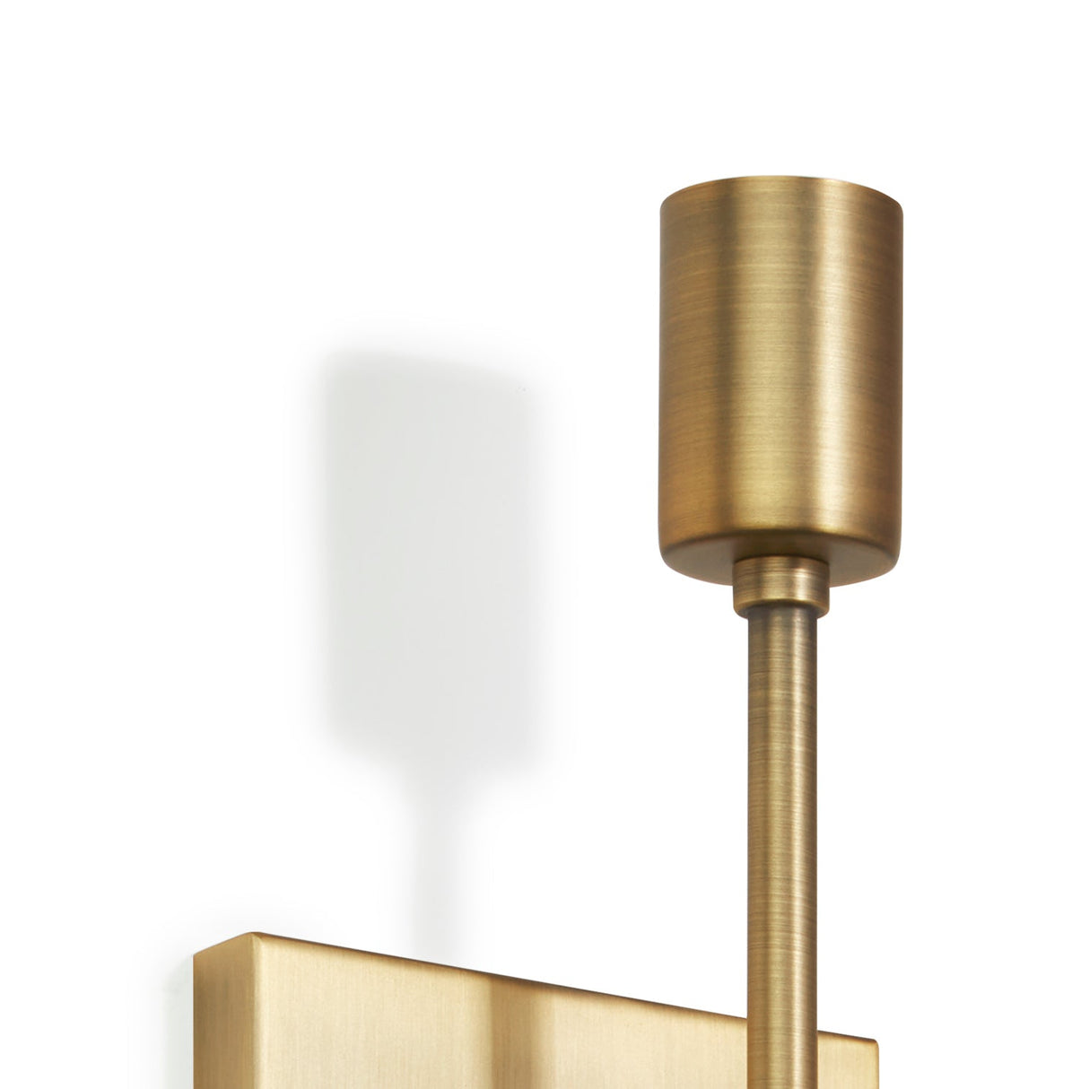 Prospect 2 Light Wall Sconce 14", Aged Brass