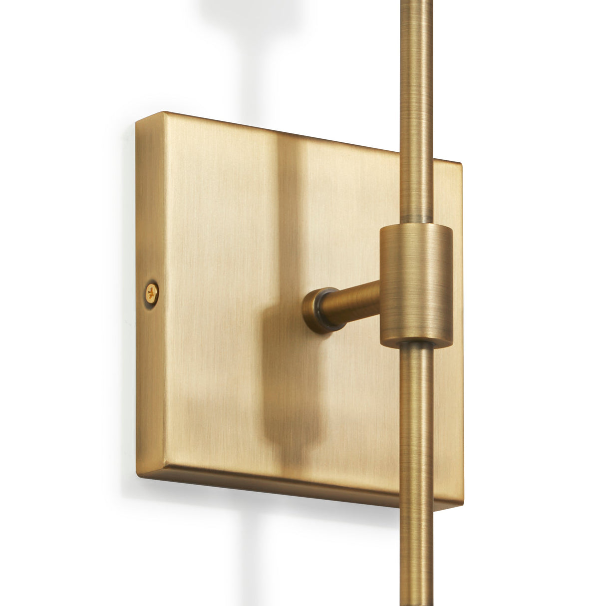 Prospect 2 Light Wall Sconce 14", Aged Brass