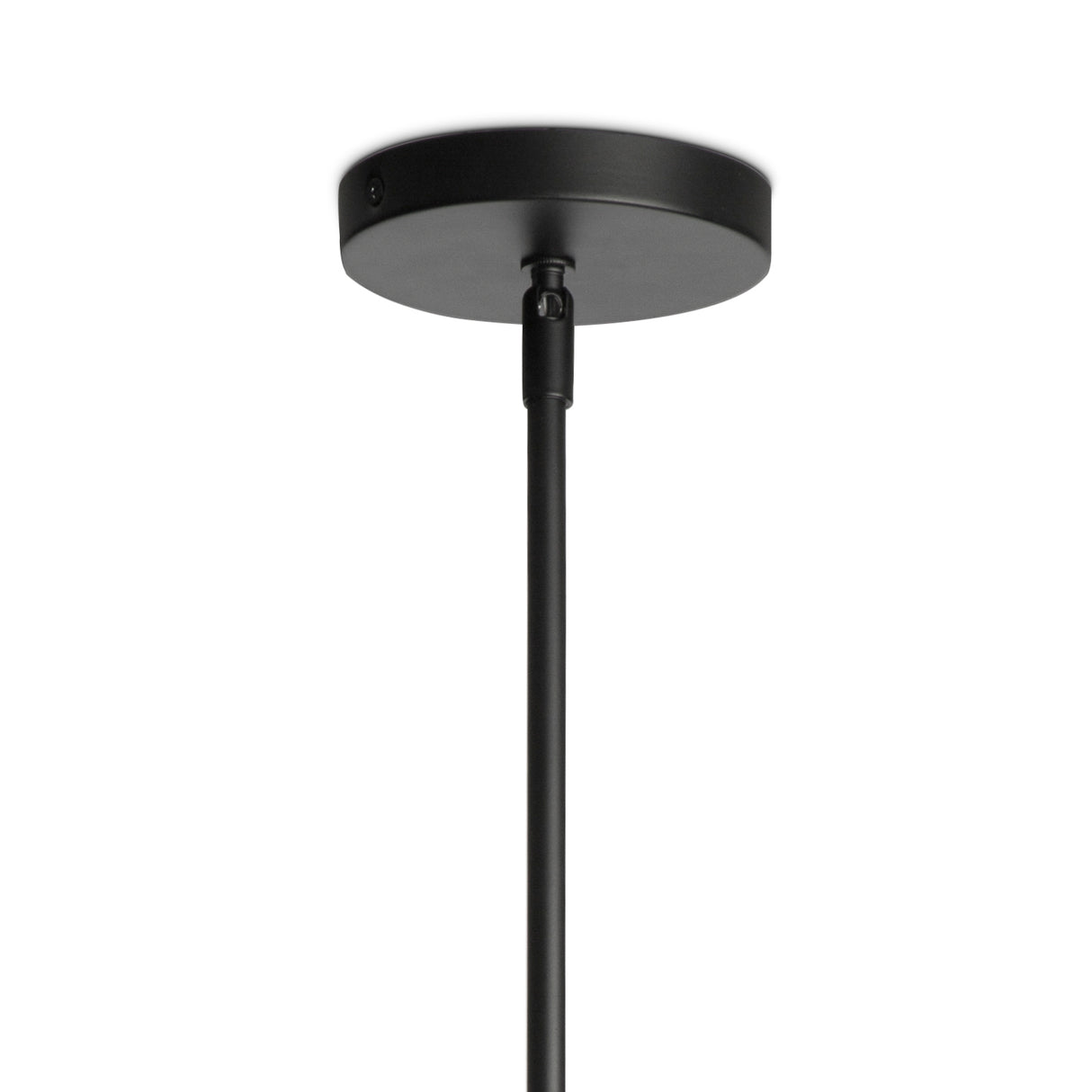 Powell 7" Matte Black Globe Pendant