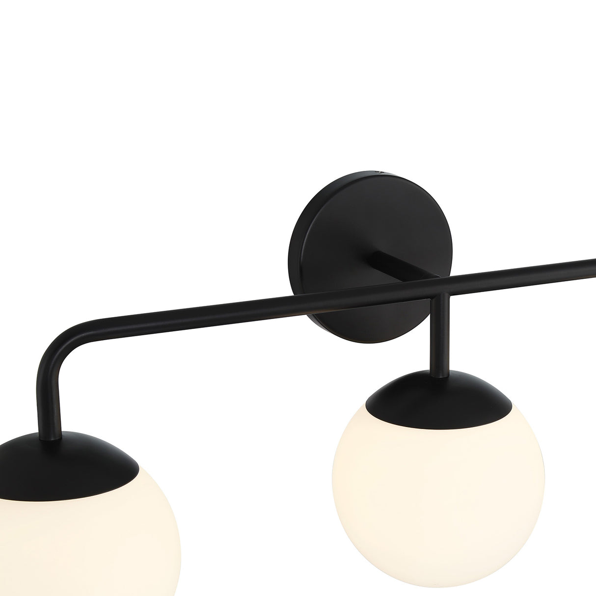 Castell 3 Globe Vanity, Matte Black