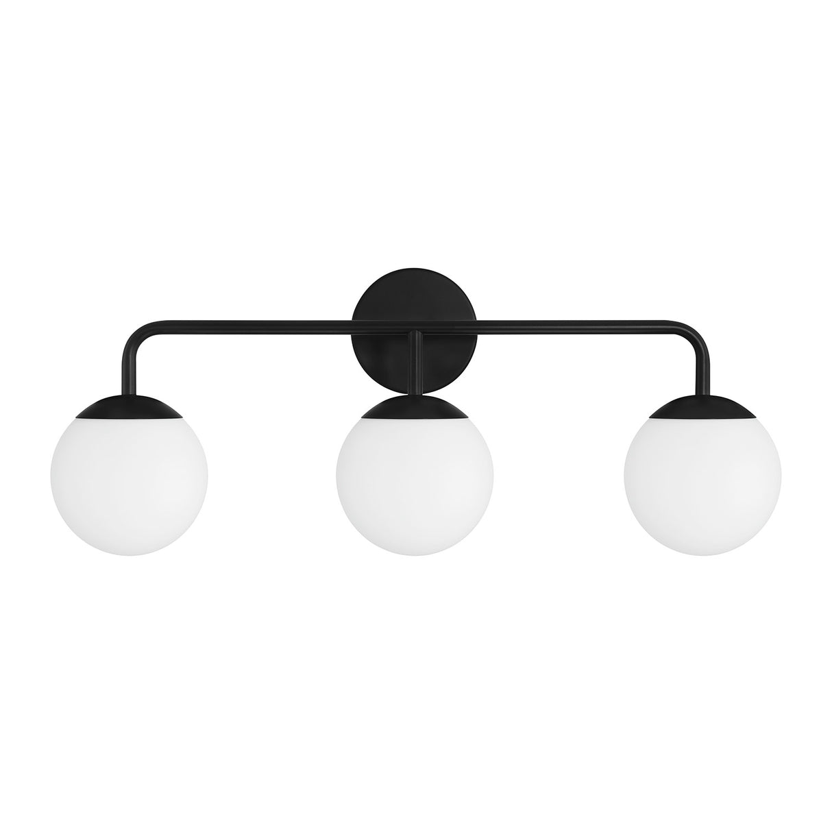 Castell 3 Globe Vanity, Matte Black