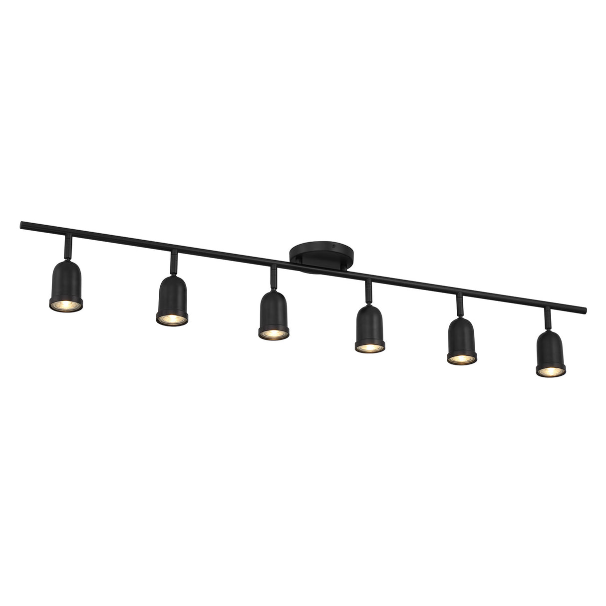 Bixby 44" 6-Light Fixed Track Light, Matte Black