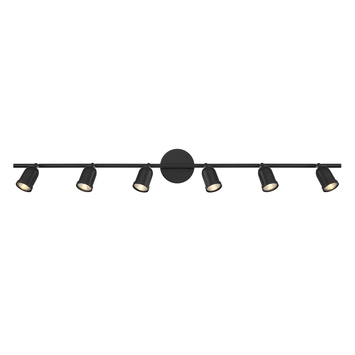 Bixby 44" 6-Light Fixed Track Light, Matte Black