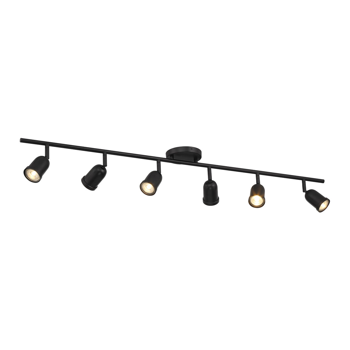 Bixby 44" 6-Light Fixed Track Light, Matte Black