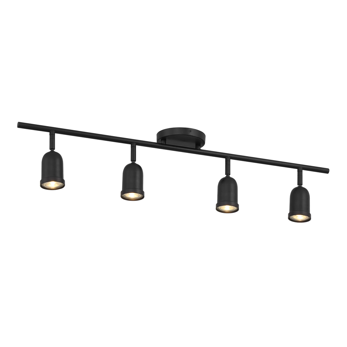 Open Box Bixby 32" 4-Light LED Fixed Track Light, Matte Black