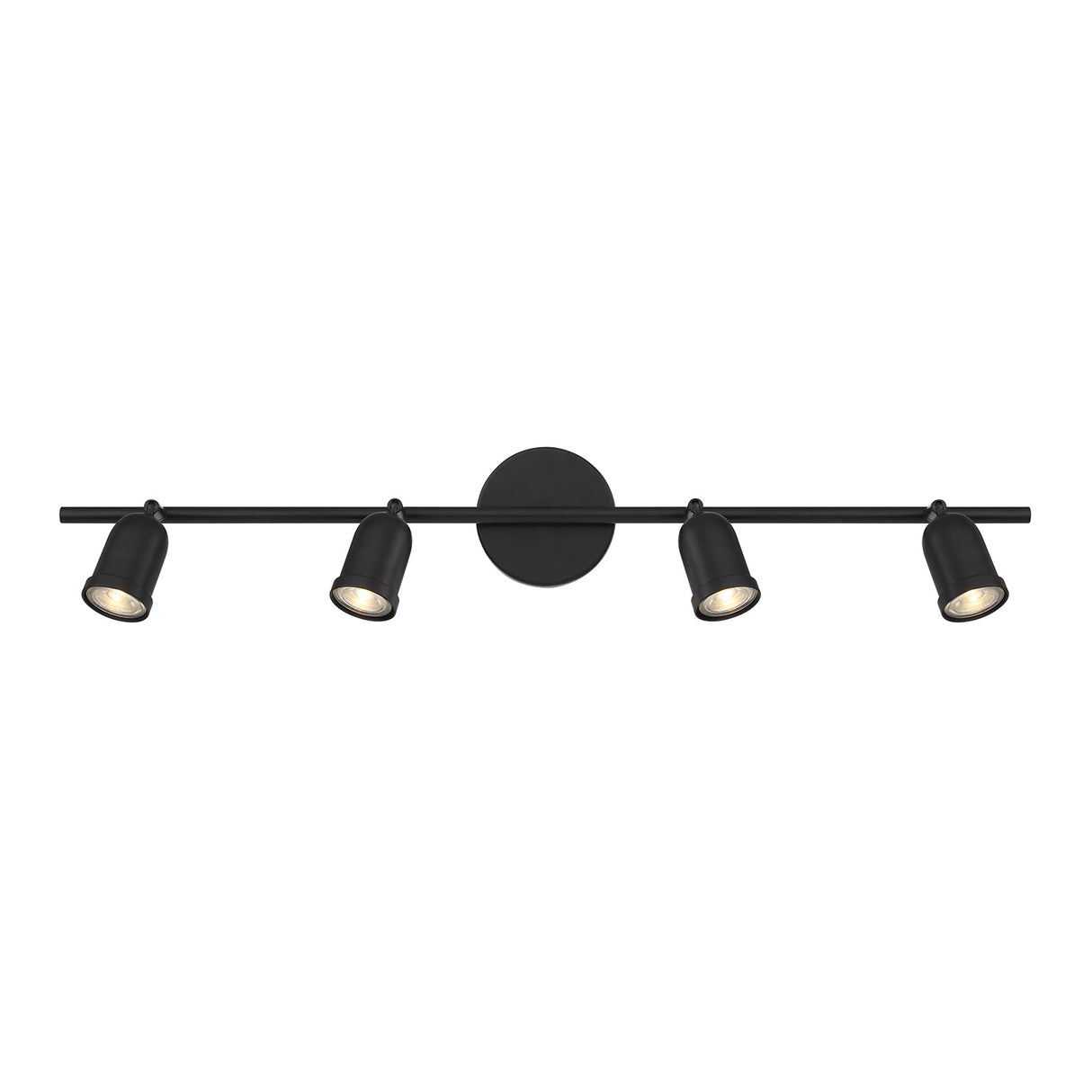 Open Box Bixby 32" 4-Light LED Fixed Track Light, Matte Black