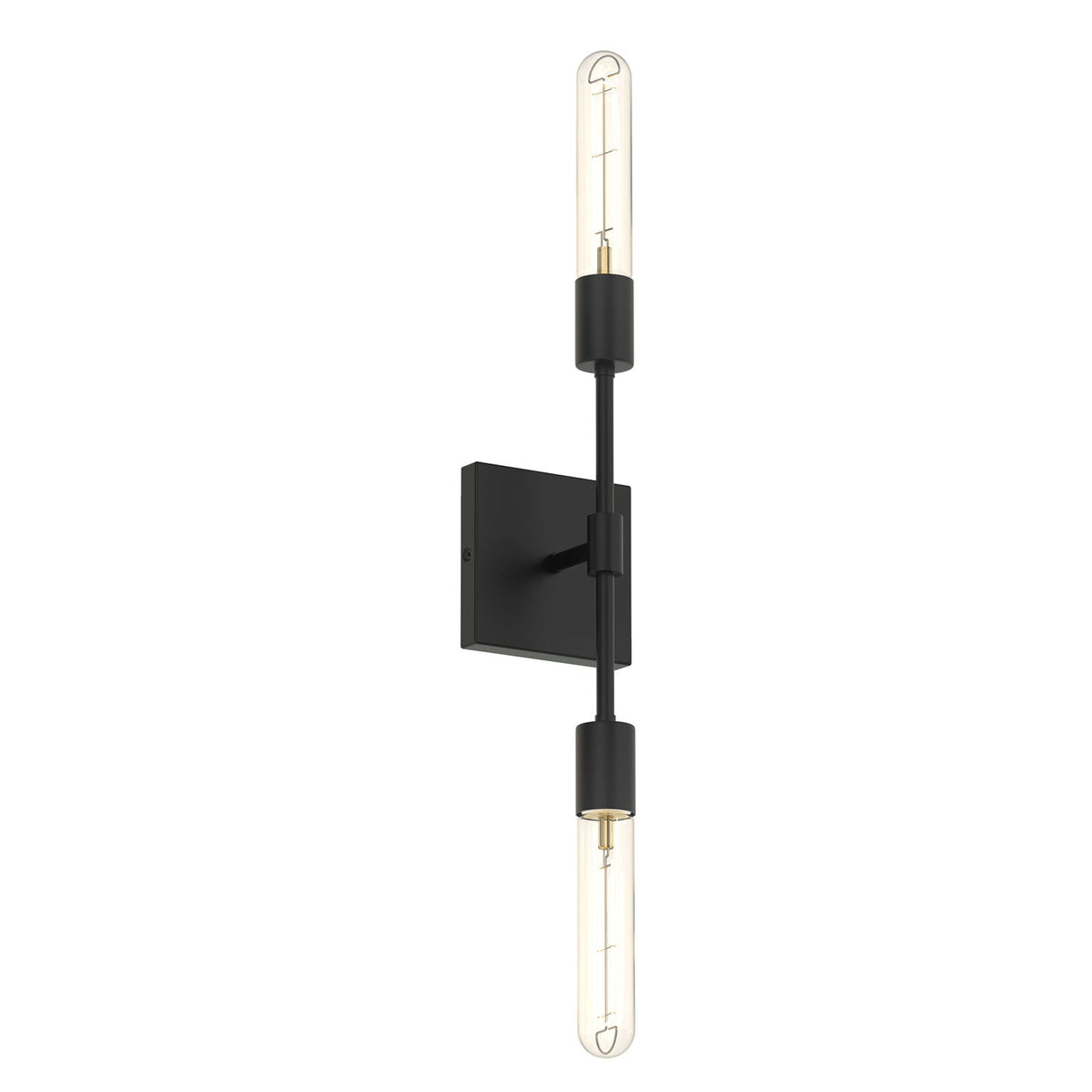 Prospect 2 Light Wall Sconce 14", Matte Black