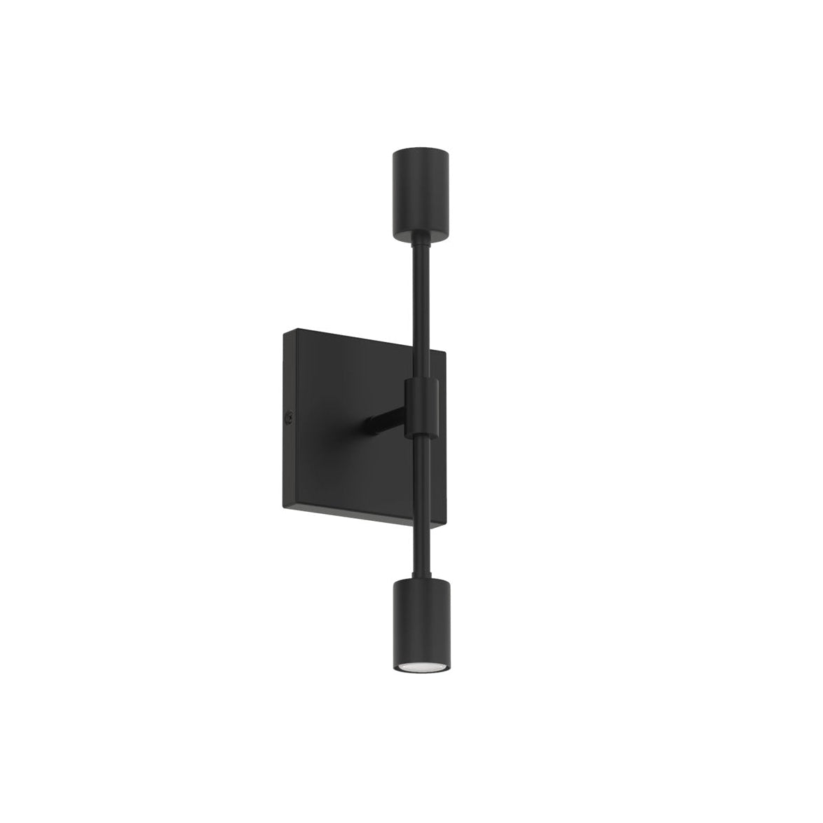 Prospect 2 Light Wall Sconce 14", Matte Black