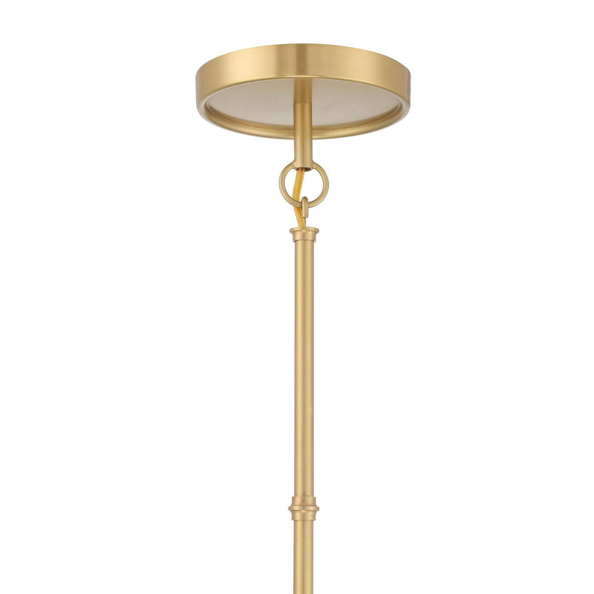 Luca Medium 15" Conical Pendant, Satin Brass