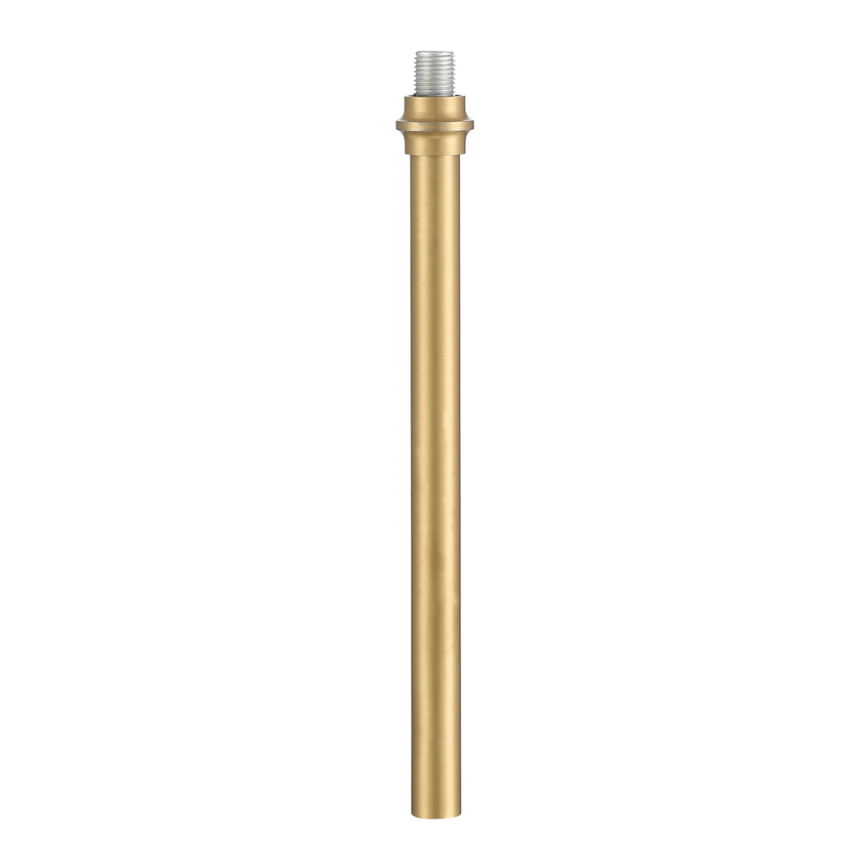 Luca 6" Down Rod and Coupler Set, Satin Brass