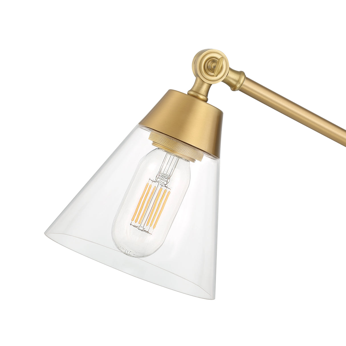 Owen Table Lamp, Satin Brass