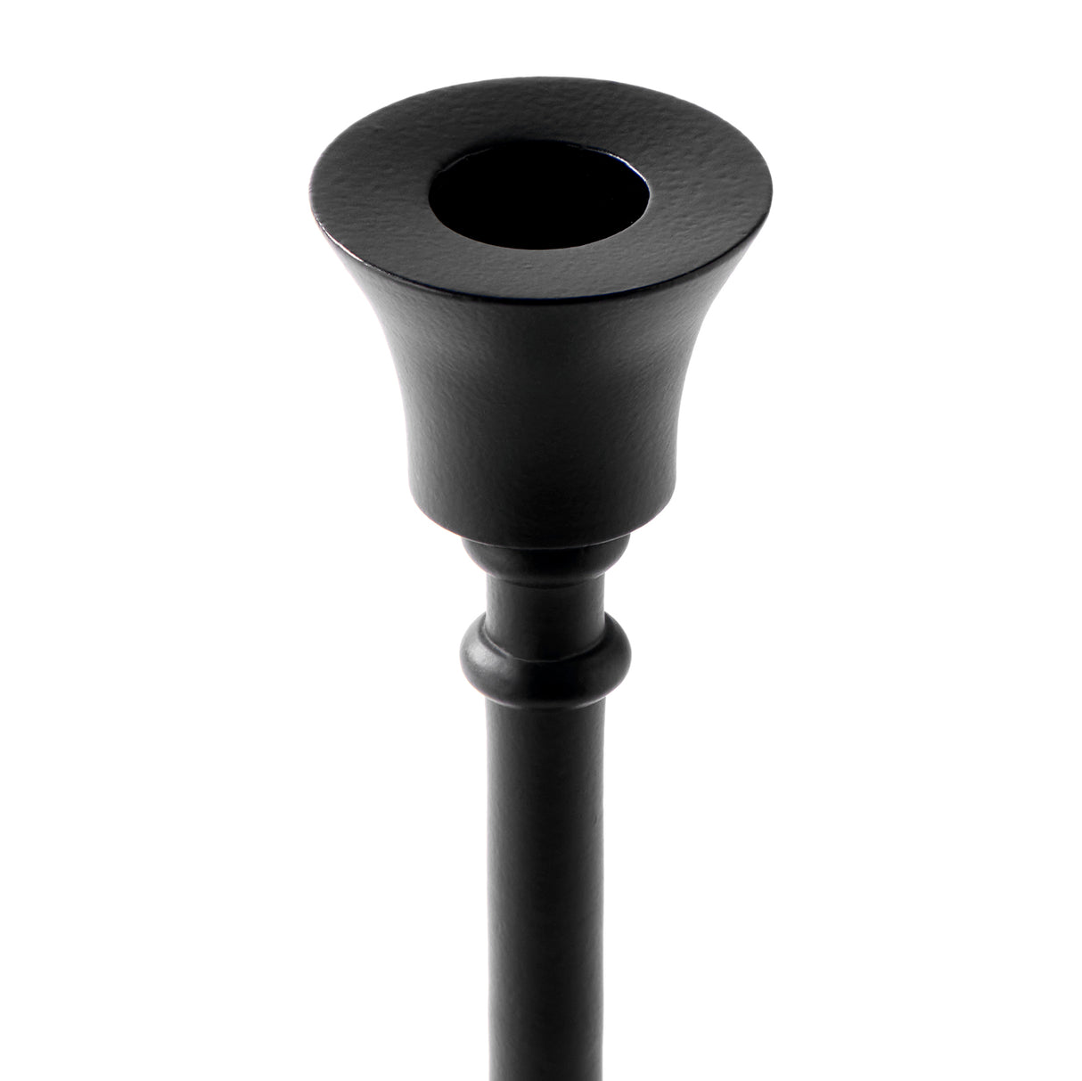 Finley Black Taper Candle Holder, Large