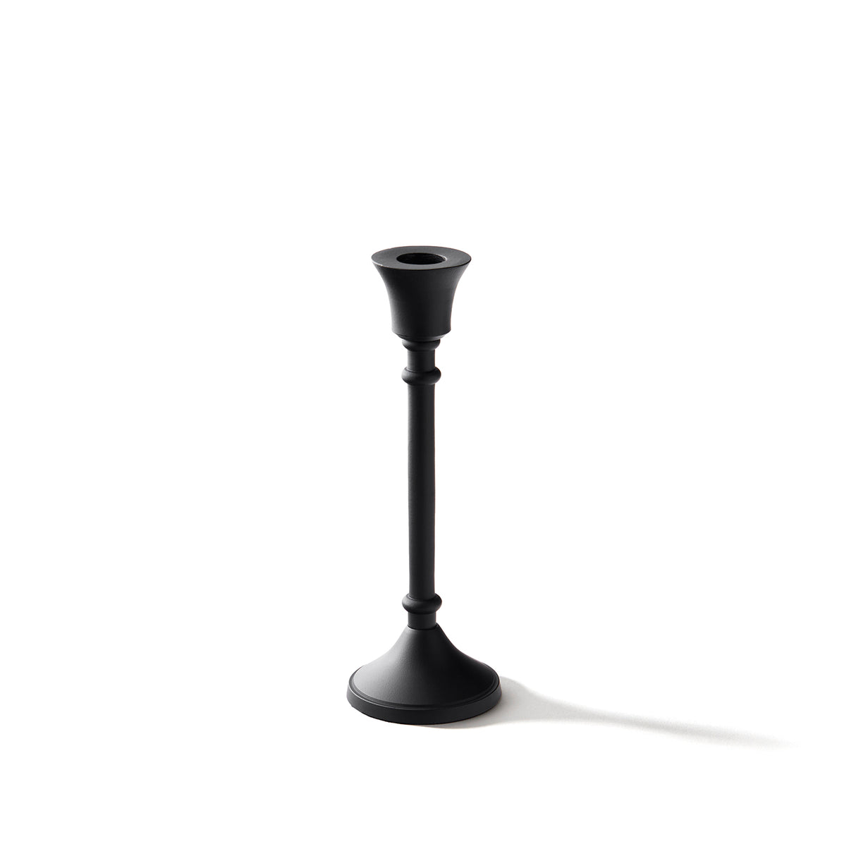 Finley Black Taper Candle Holder, Medium