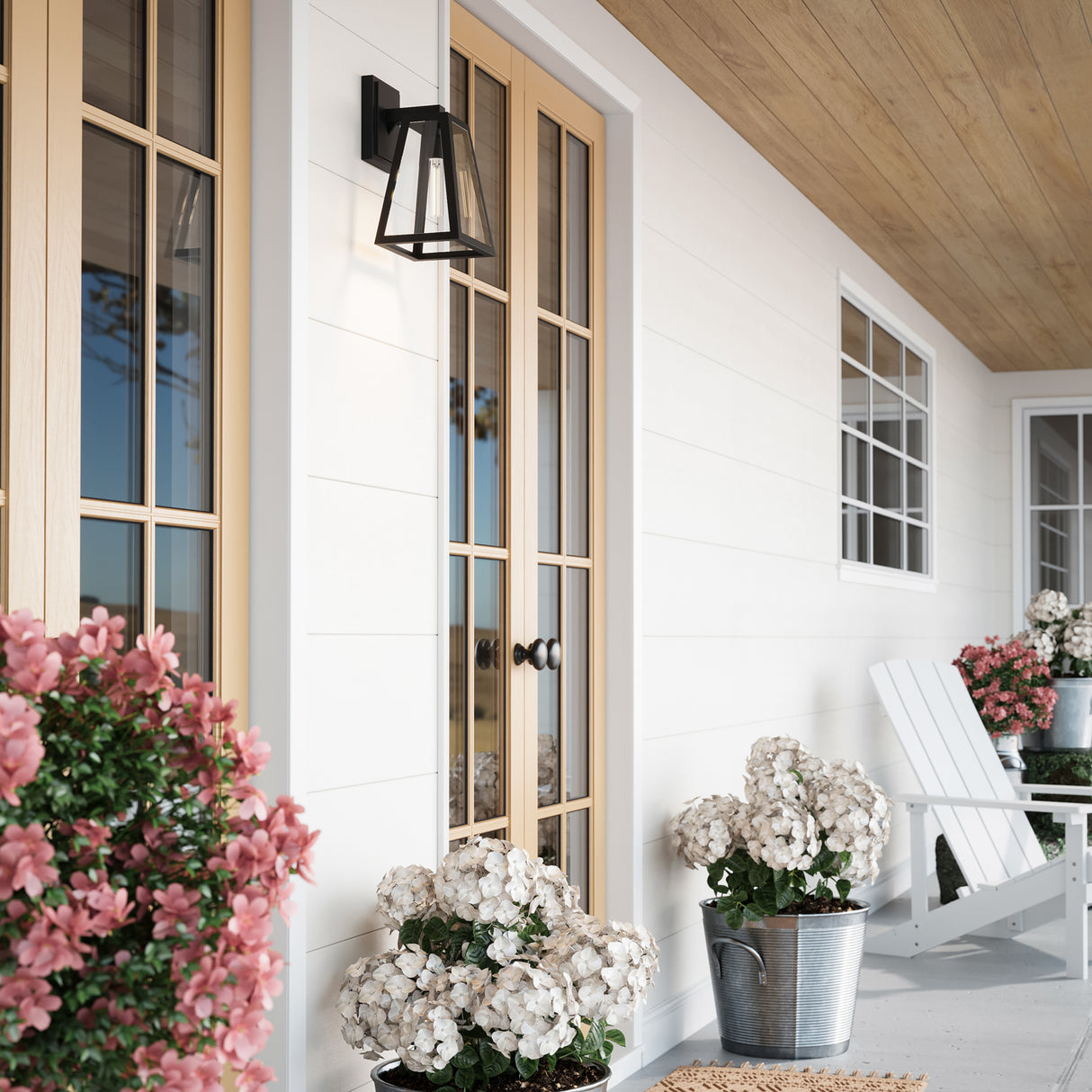 Open Box Ira Outdoor Wall Light, Large