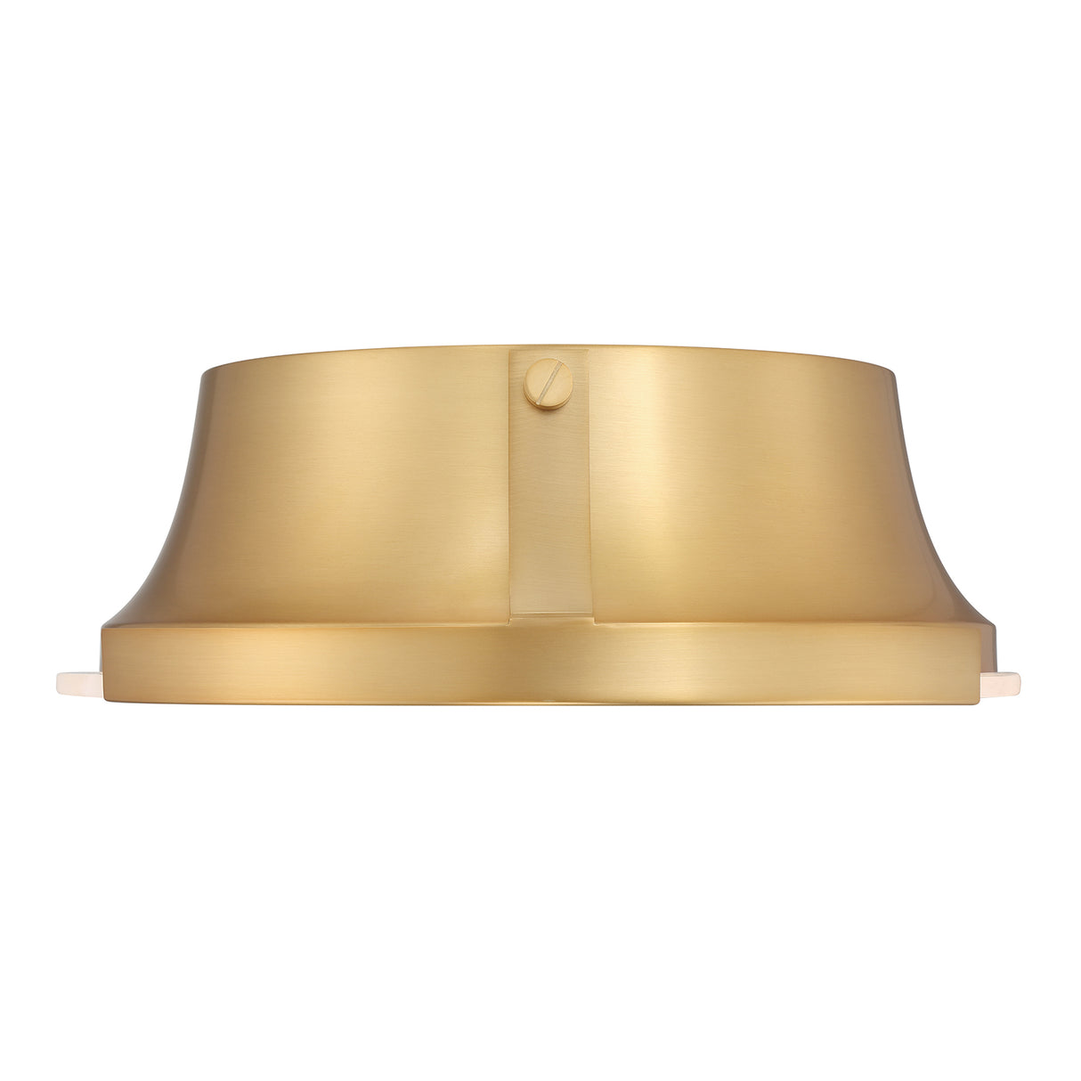 Joni LED Alabaster Flush Mount 14", Aged Brass