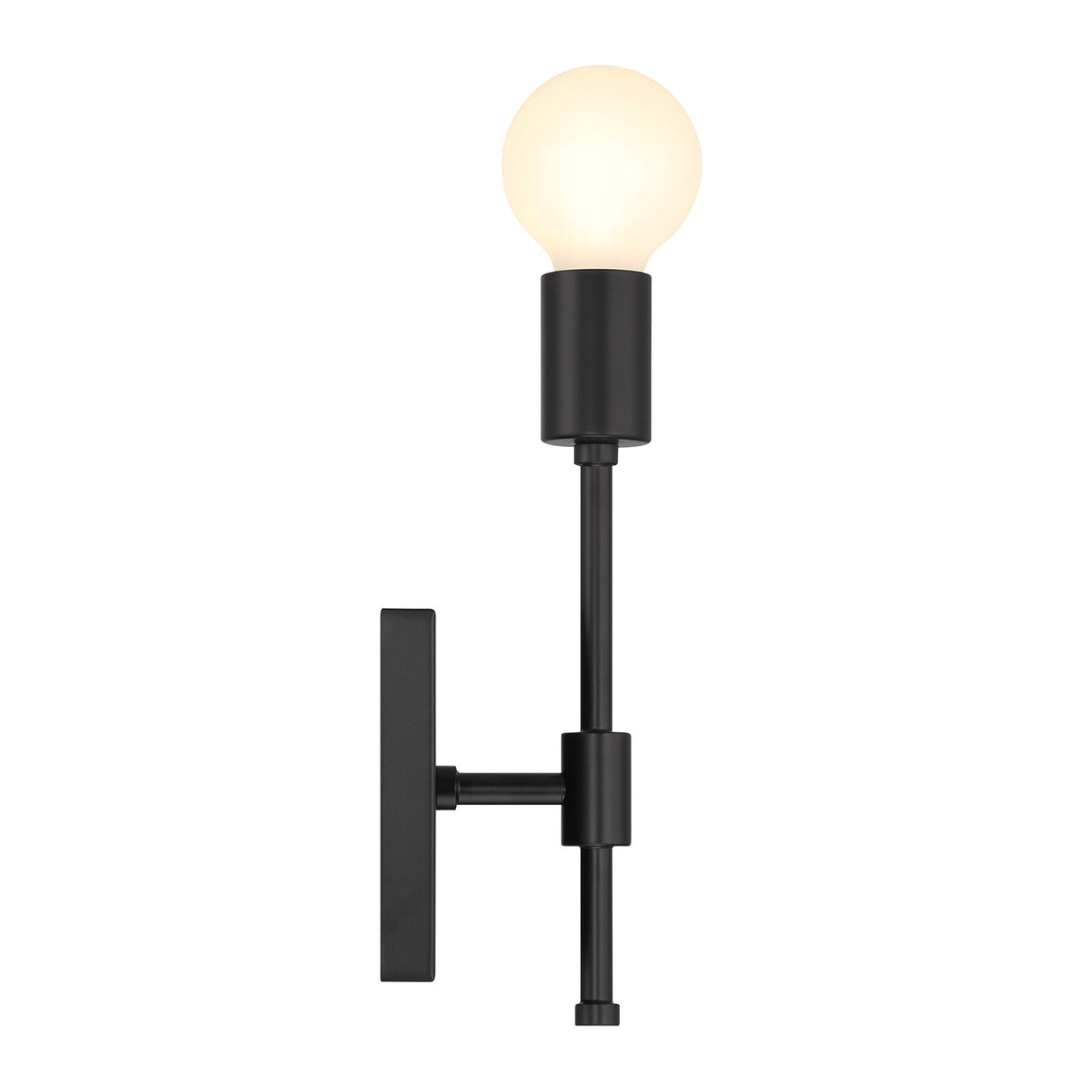 Prospect Wall Sconce, Matte Black