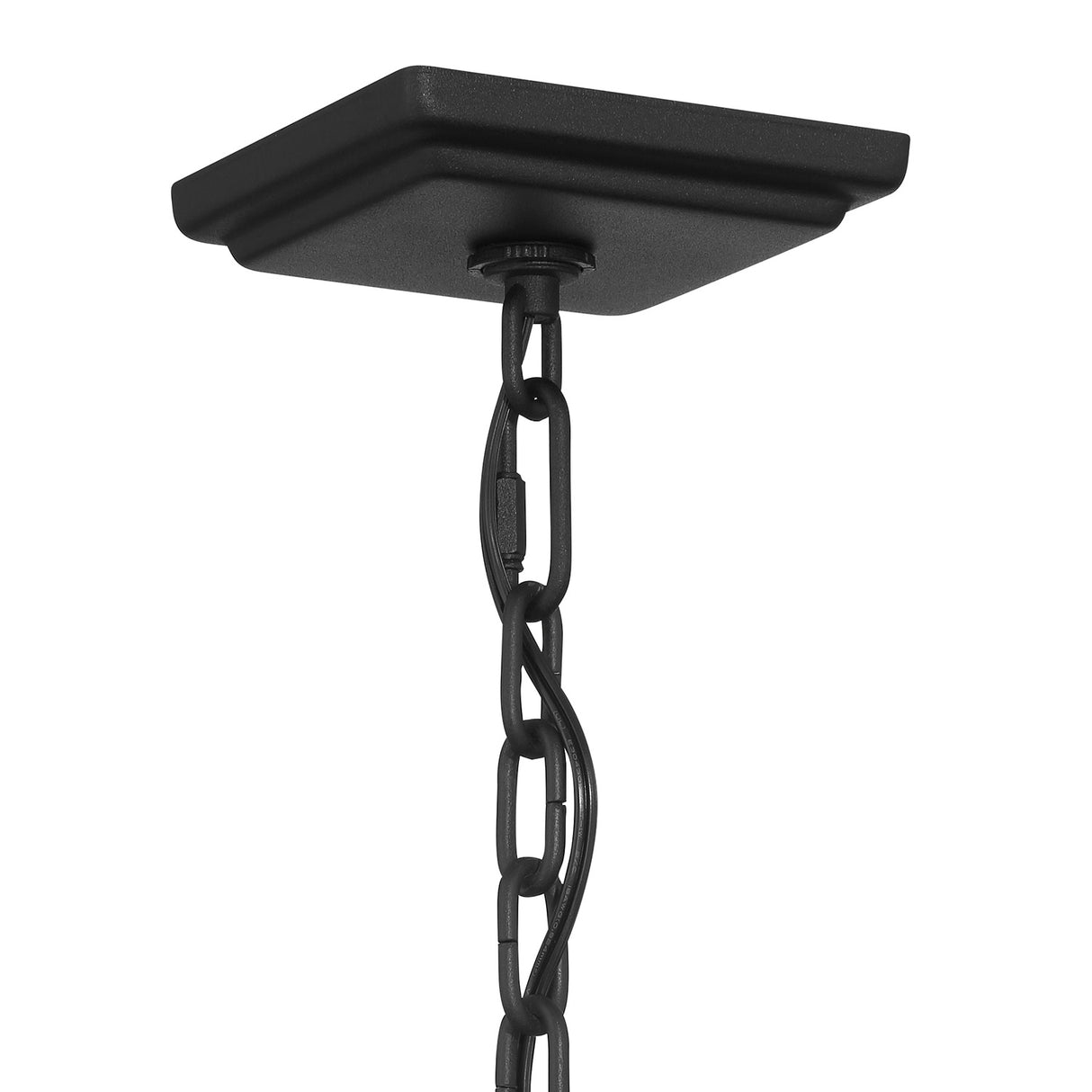Cole Outdoor Hanging Light, Black