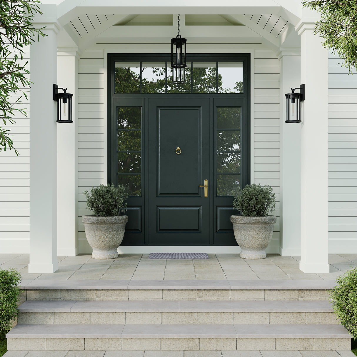 Cyrus Outdoor Wall Light, Medium