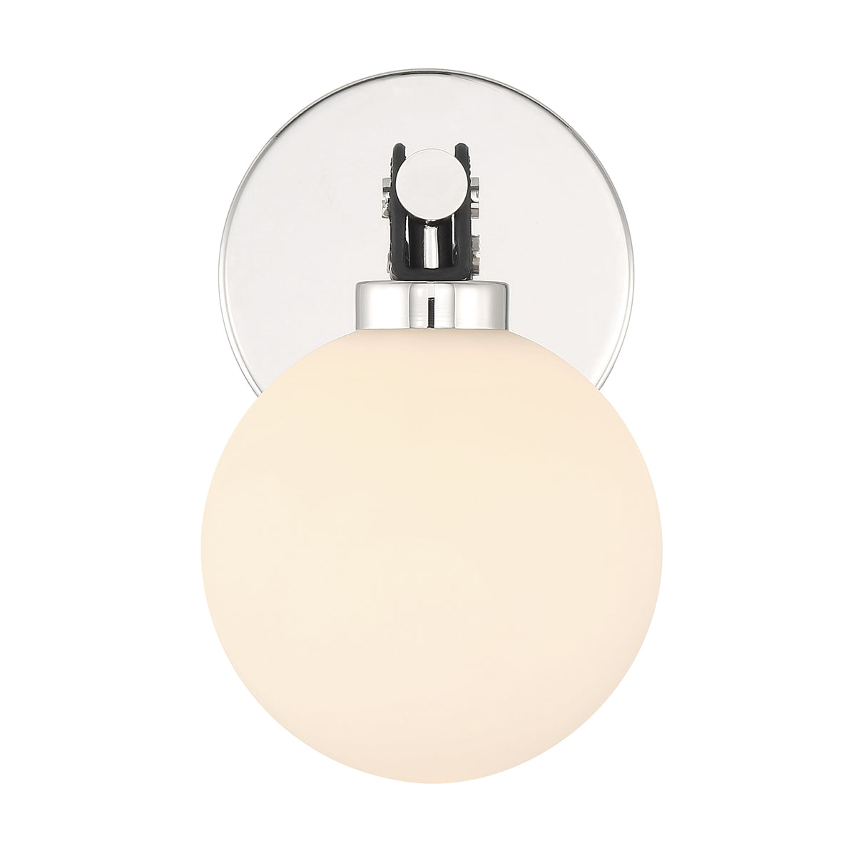 Bryce Vanity Wall Sconce, Polished Nickel