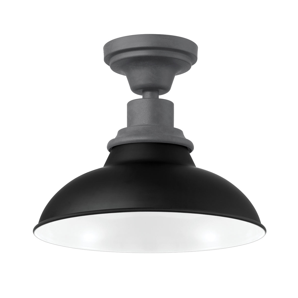 Carter Outdoor Flush Mount, Black