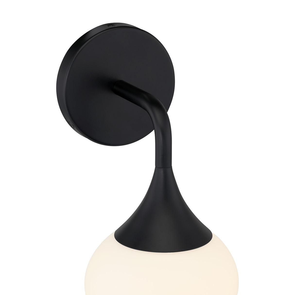 Talia Wall Sconce, Matte Black
