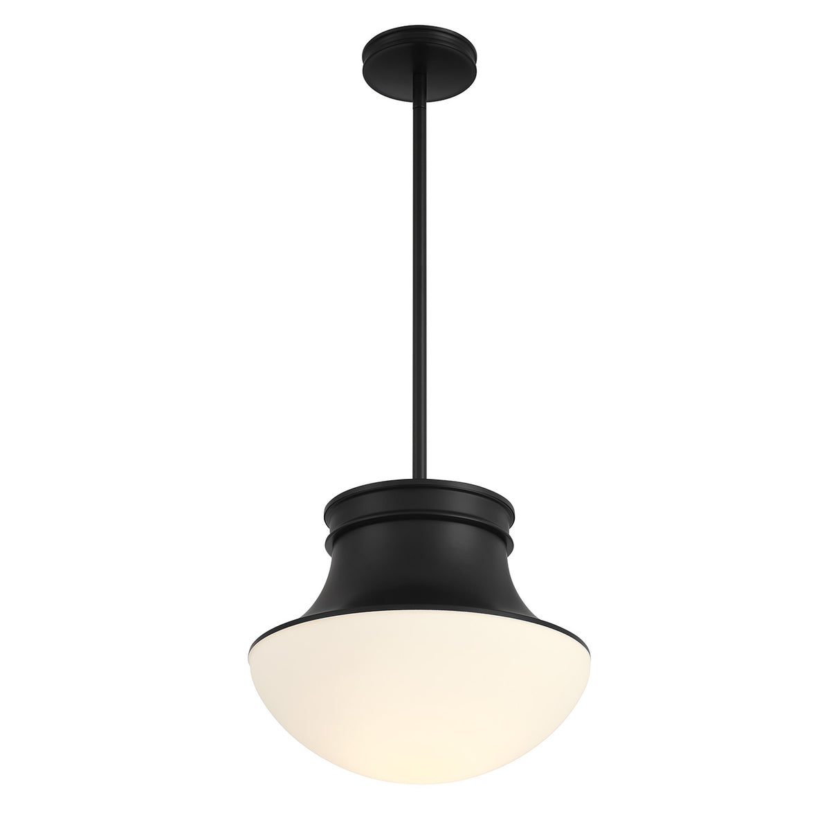 Jayden Pendant 14", Matte Black