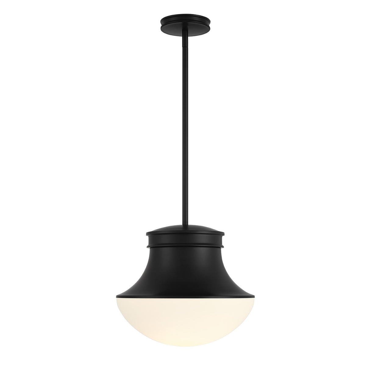 Jayden Pendant 14", Matte Black