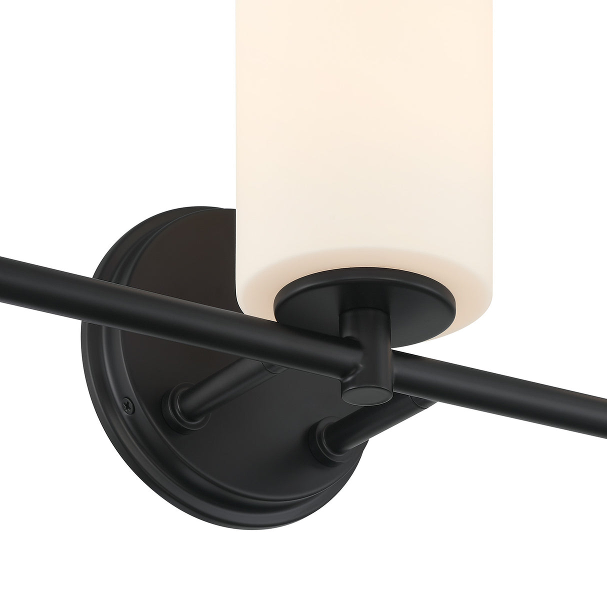 Becca 3 Light Vanity, Matte Black