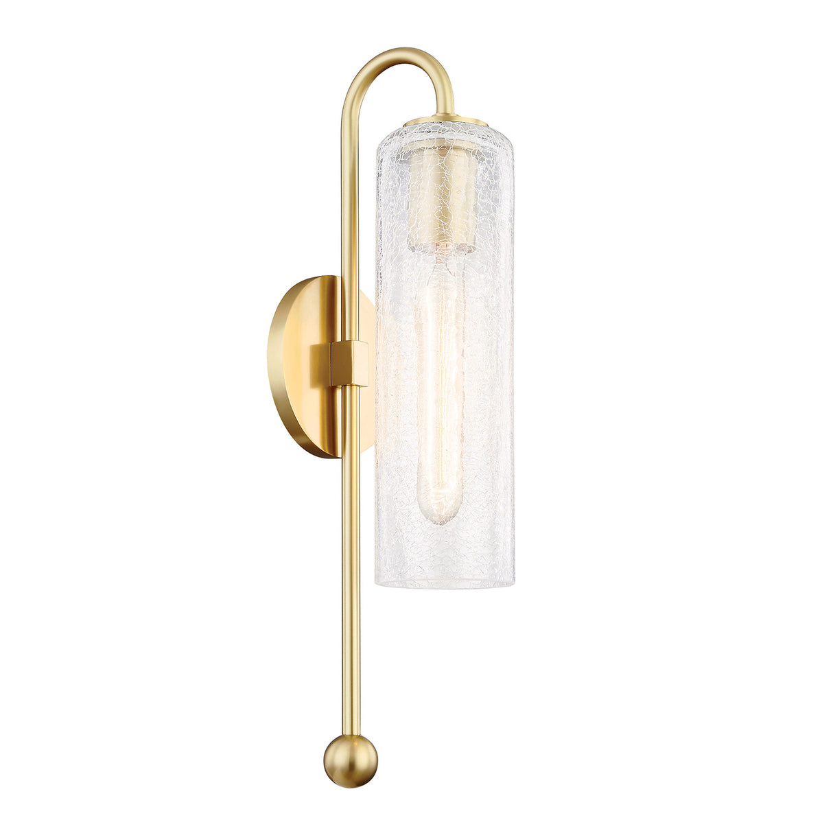 Dessie Wall Sconce 19", Aged Brass