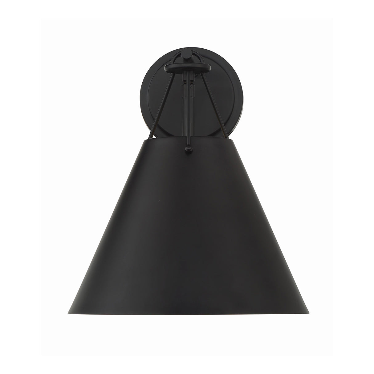 Bowie Wall Sconce, Matte Black