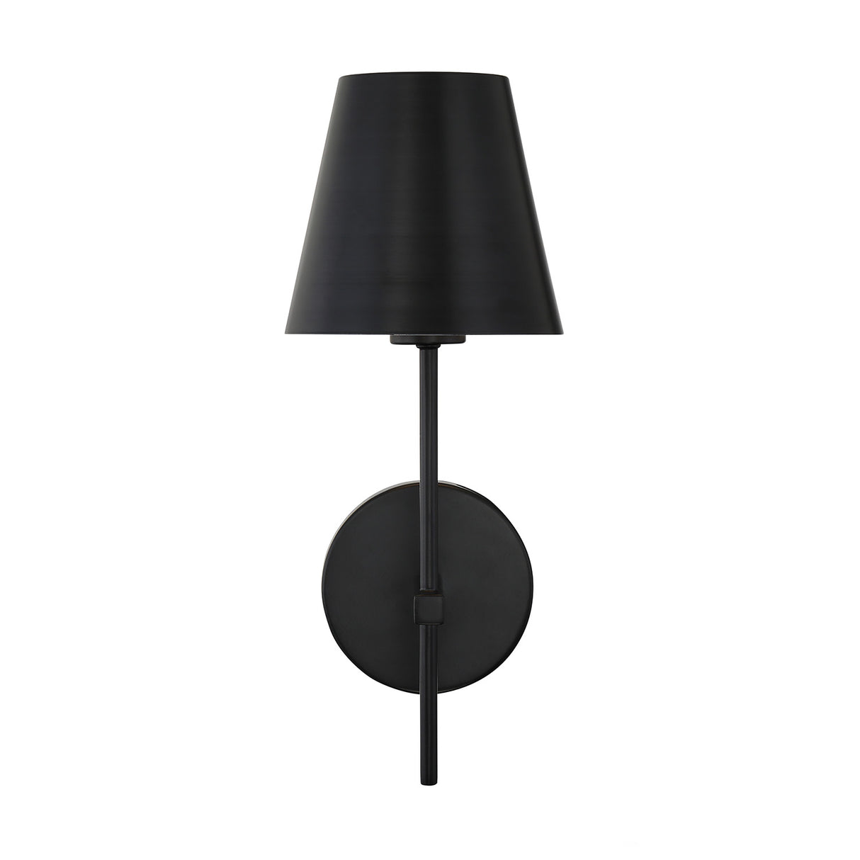 Banks Wall Sconce, Matte Black