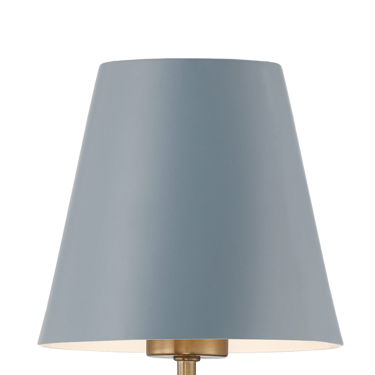 Banks 6 Light Linear Chandelier 46", French Blue and Brass