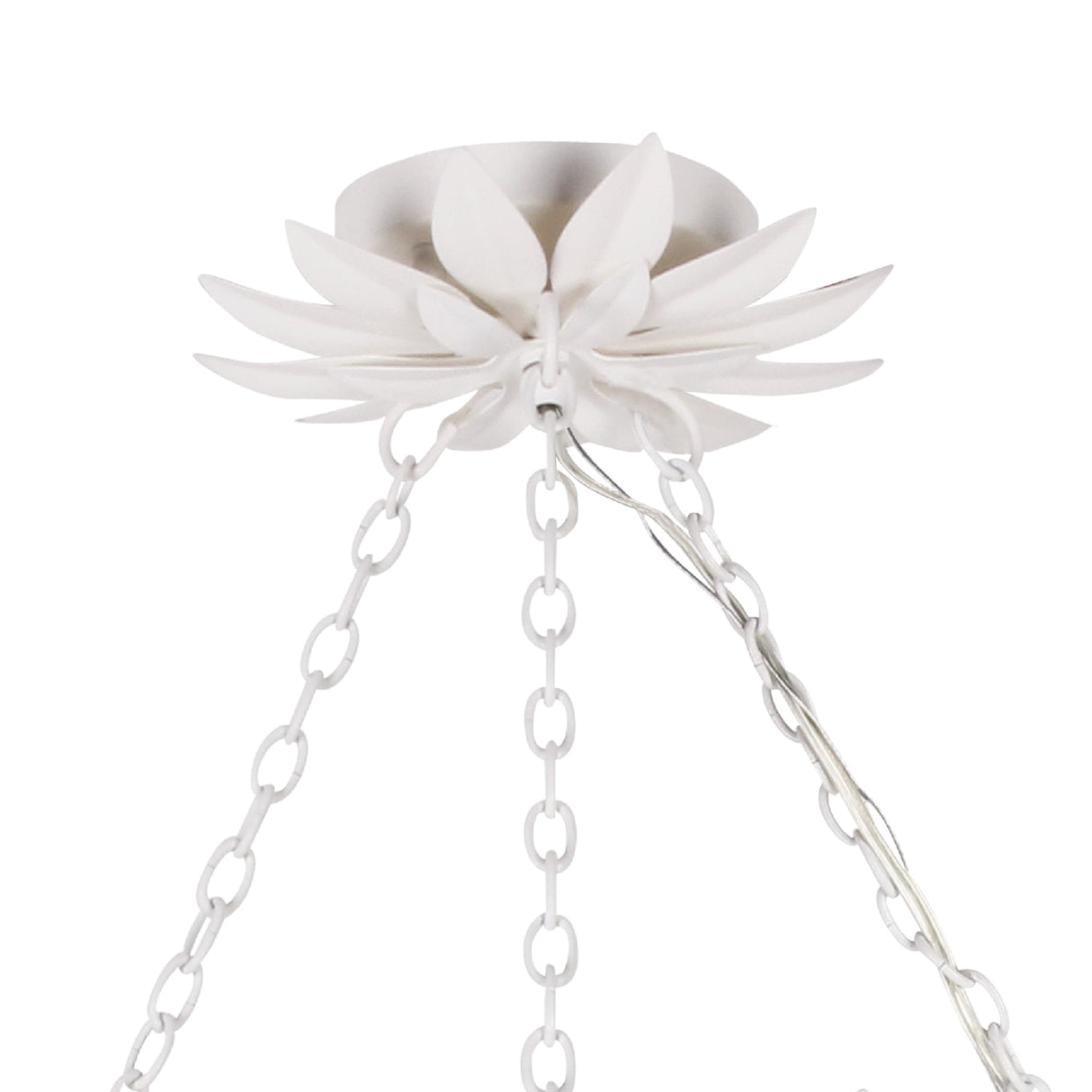 Alysa Pendant 24", Matte White