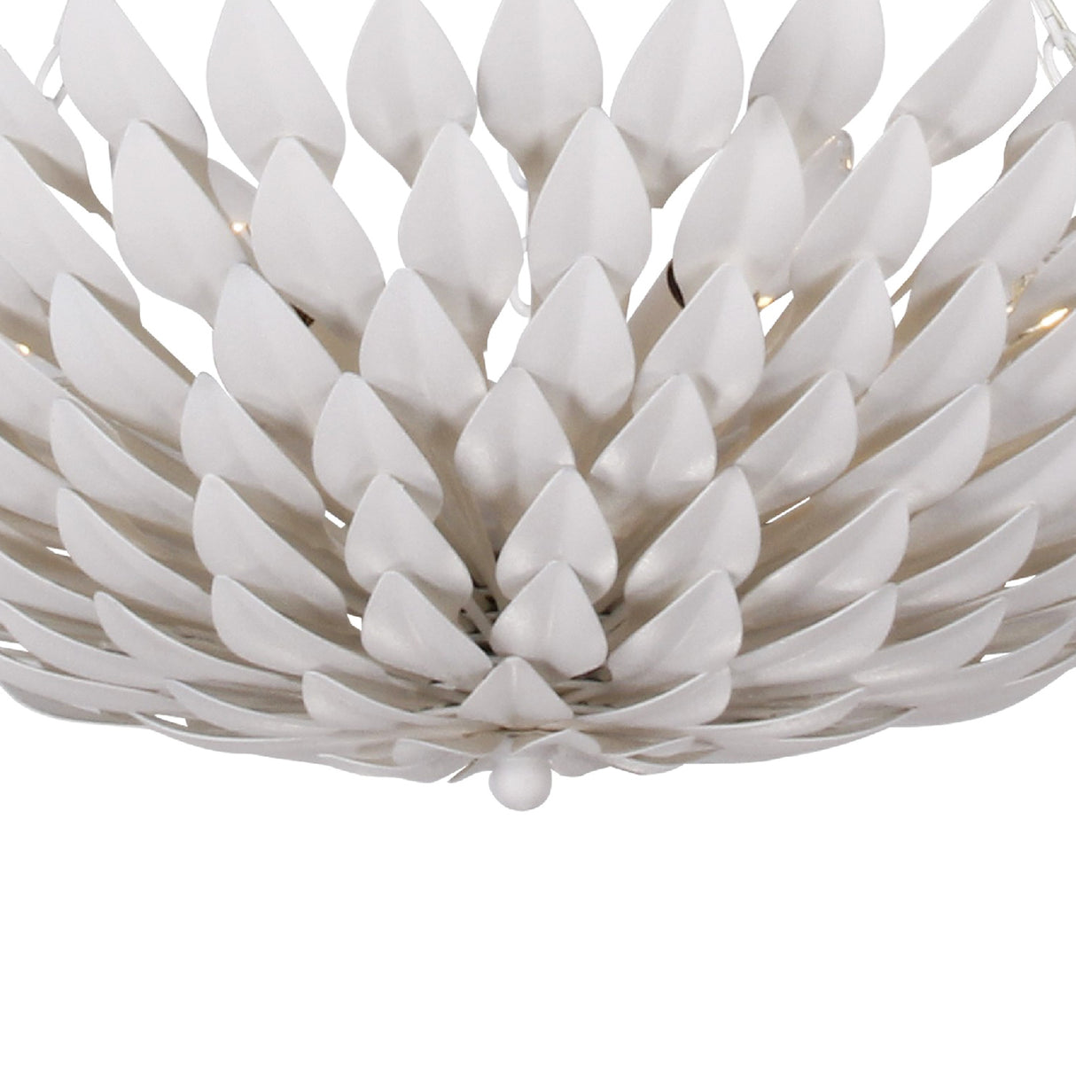 Alysa Pendant 24", Matte White