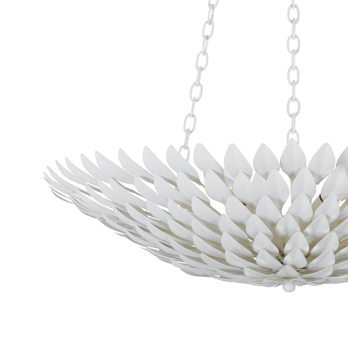 Alysa Pendant 24", Matte White