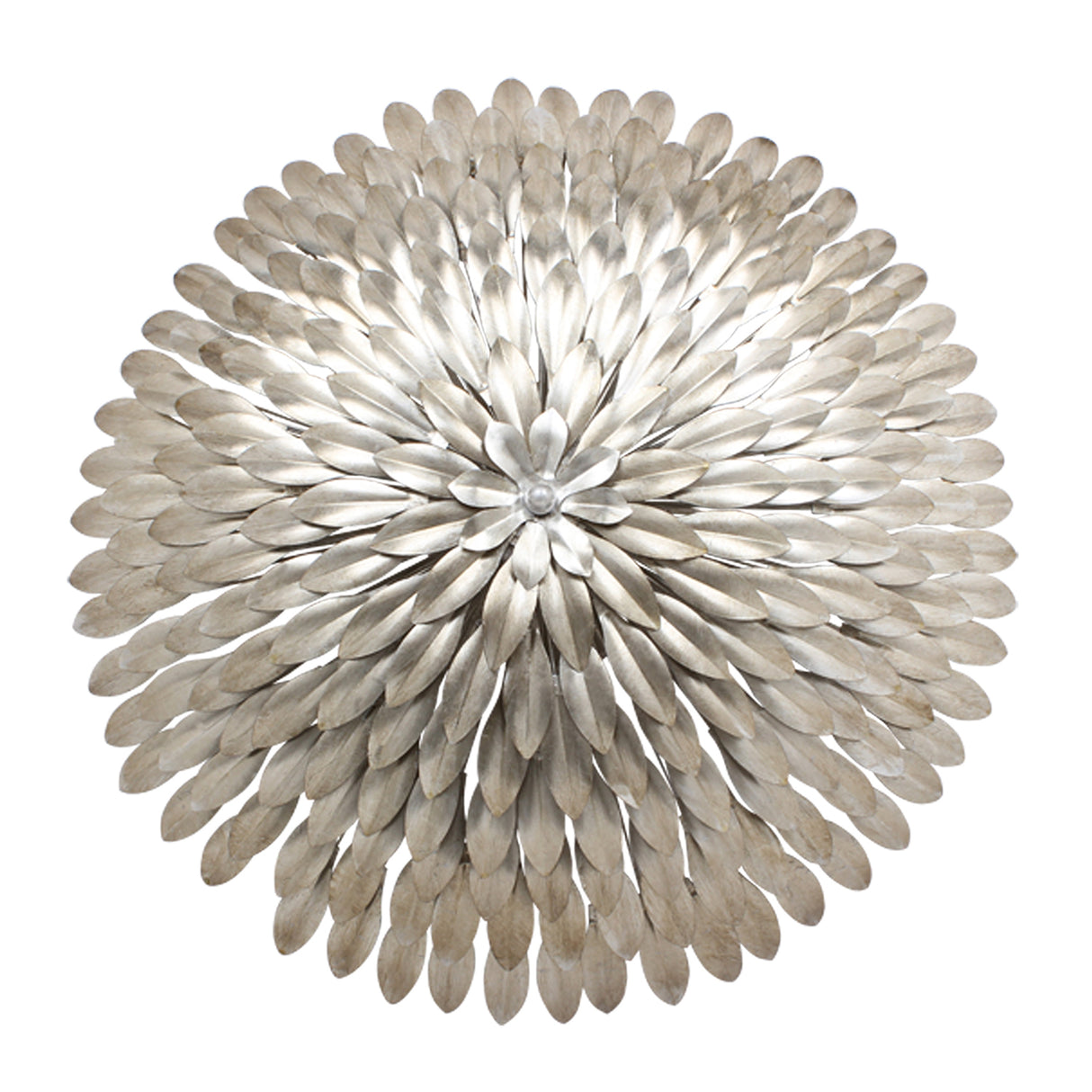 Alysa Semi-Flush 24", Antique Silver