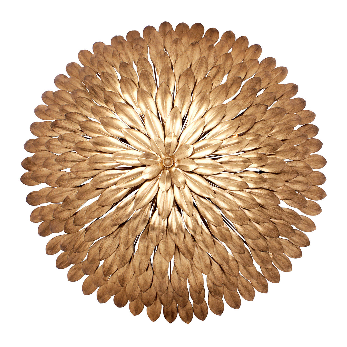 Alysa Semi-Flush 30", Antique Gold
