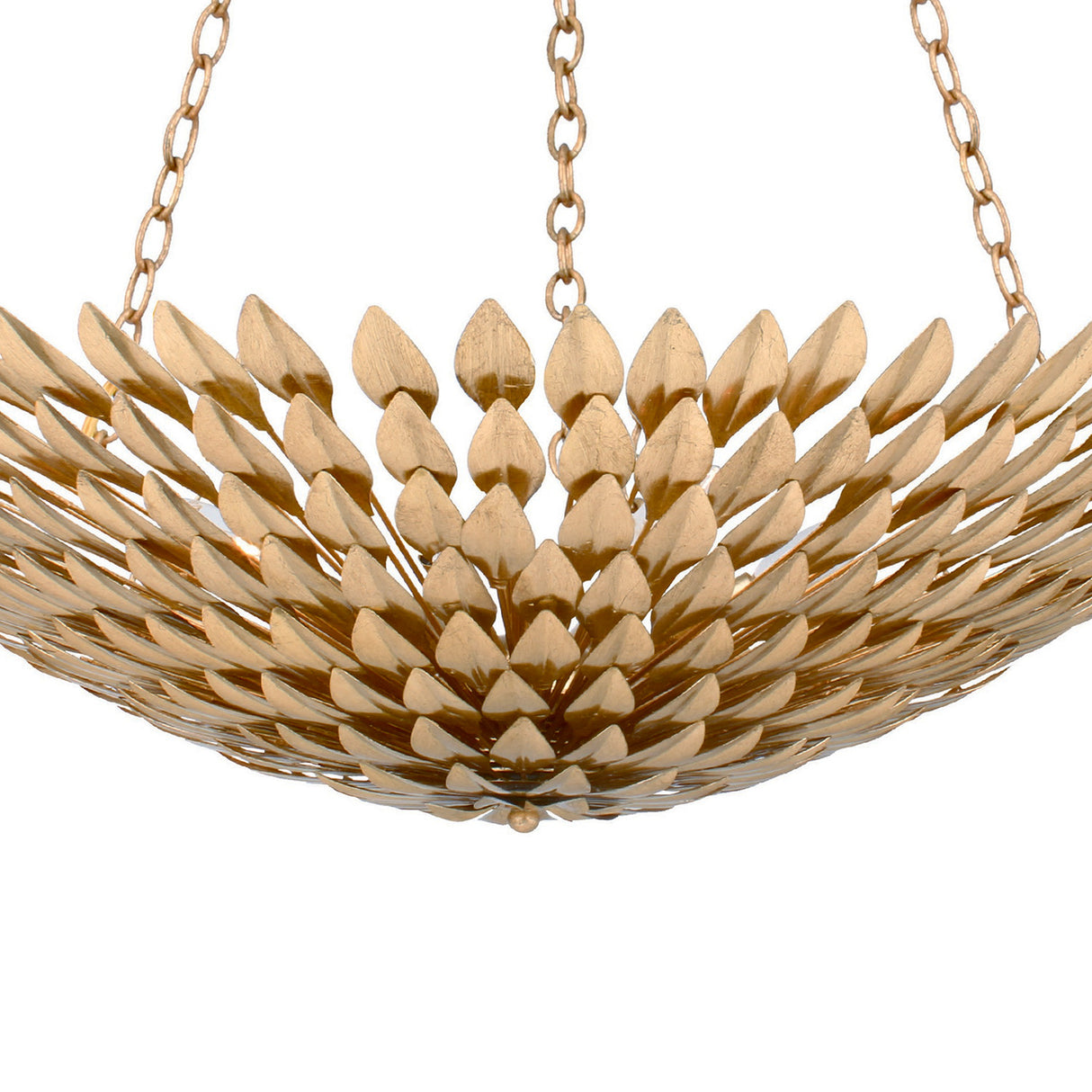 Alysa Pendant 30", Antique Gold