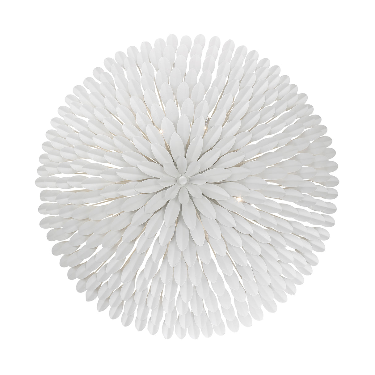 Alysa Semi-Flush 30", Matte White