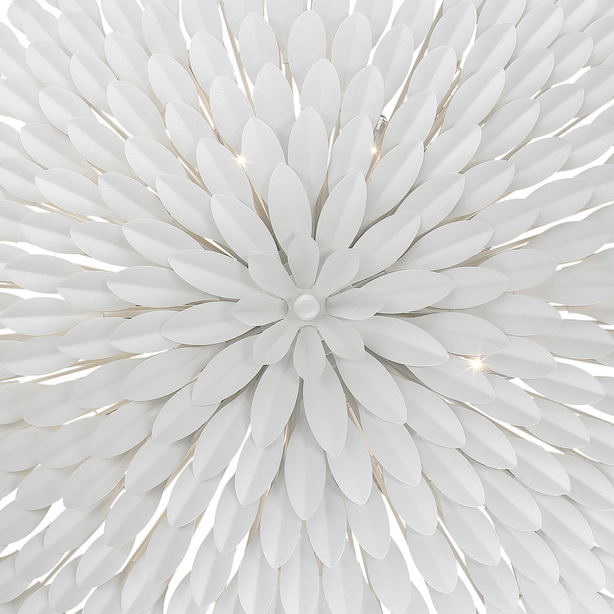 Alysa Semi-Flush 30", Matte White