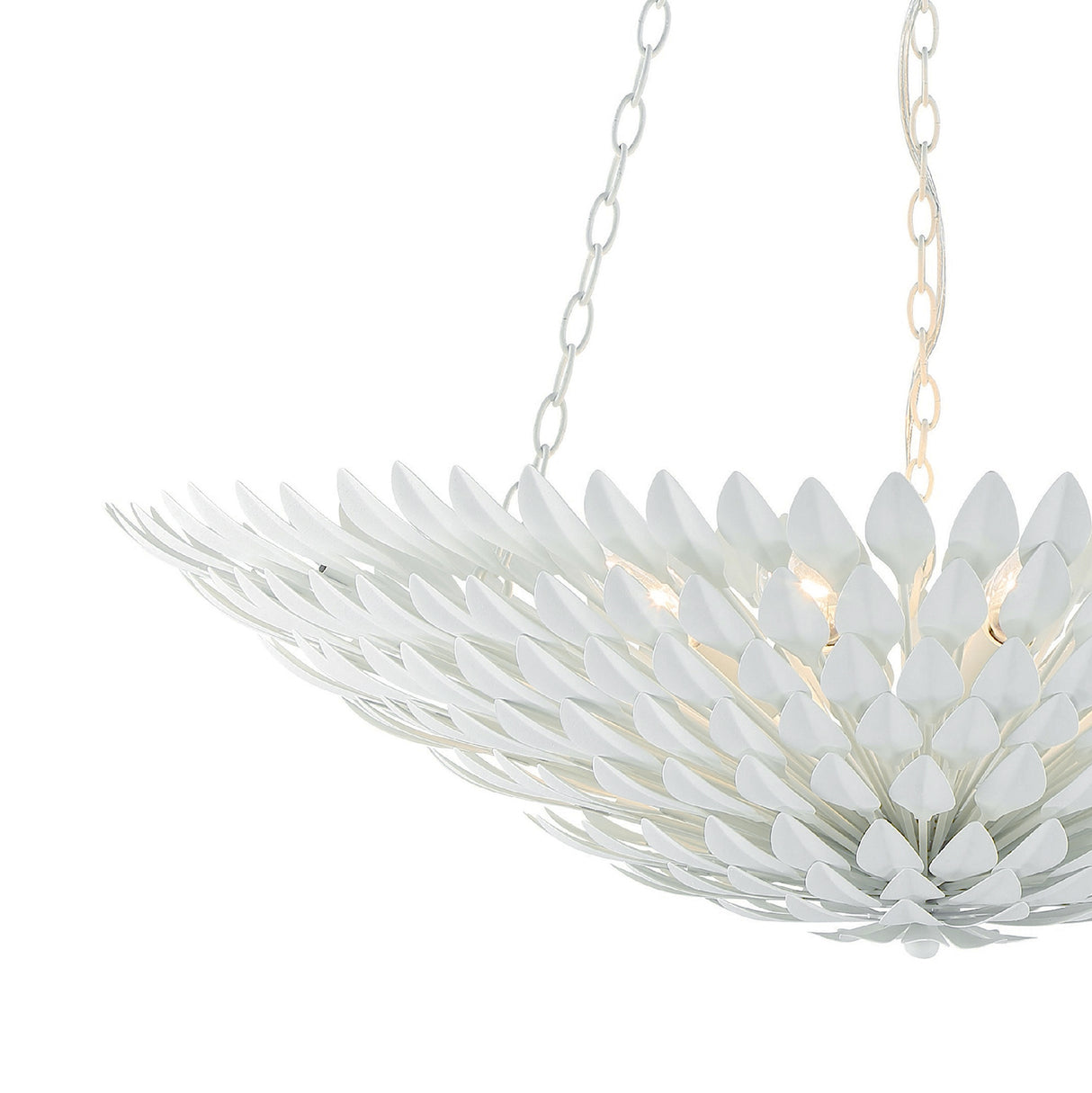 Alysa Pendant 30", Matte White