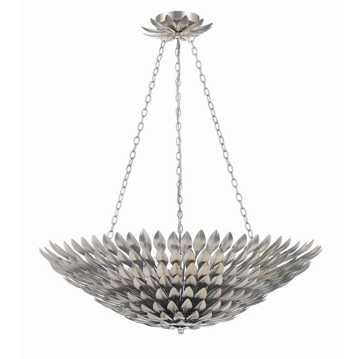 Alysa Pendant 30", Antique Silver