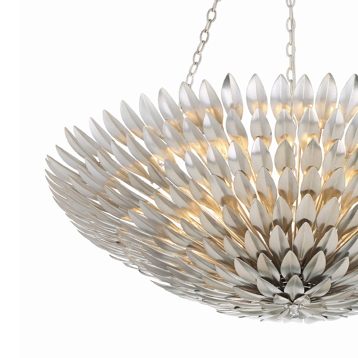 Alysa Pendant 30", Antique Silver