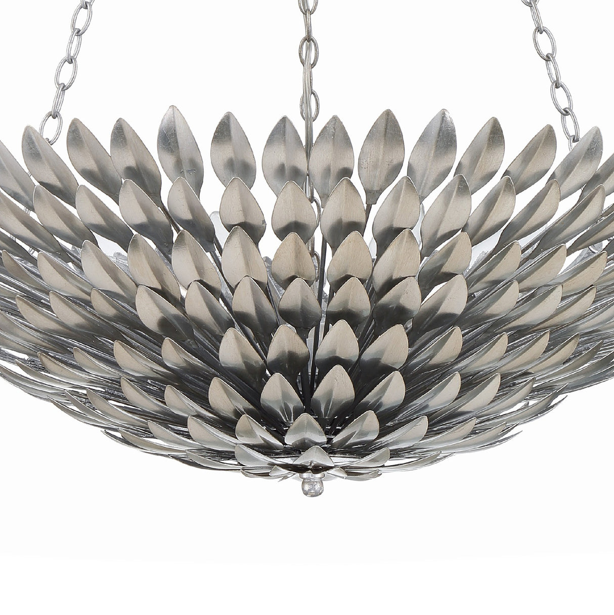 Alysa Pendant 30", Antique Silver