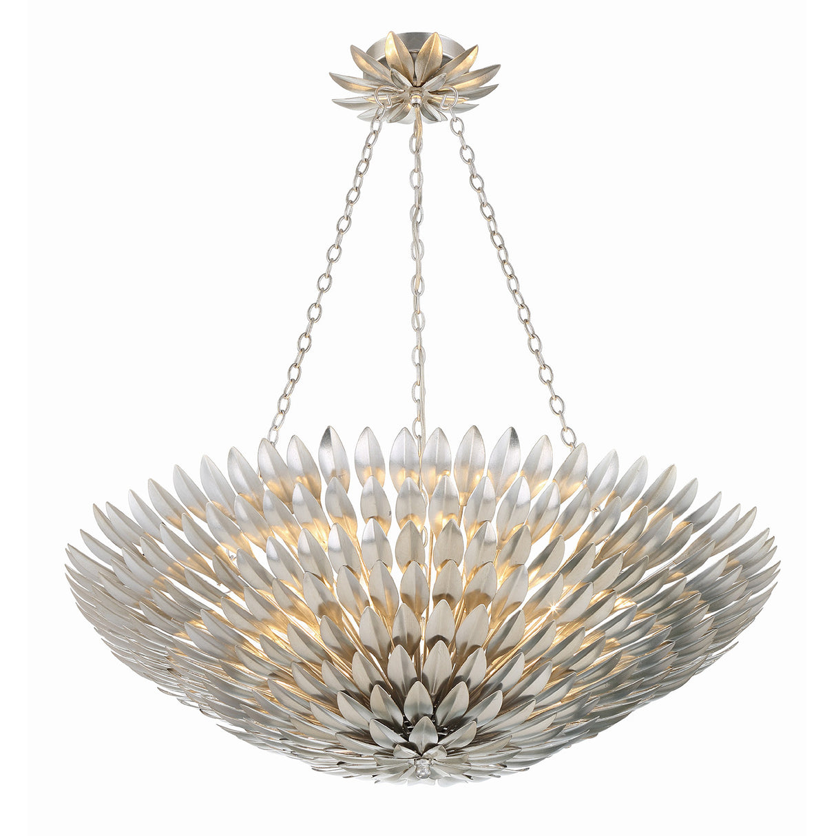 Alysa Pendant 30", Antique Silver