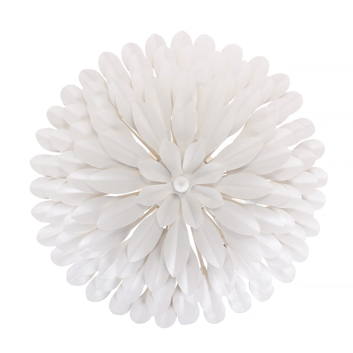 Alysa Semi-Flush 16”, Matte White