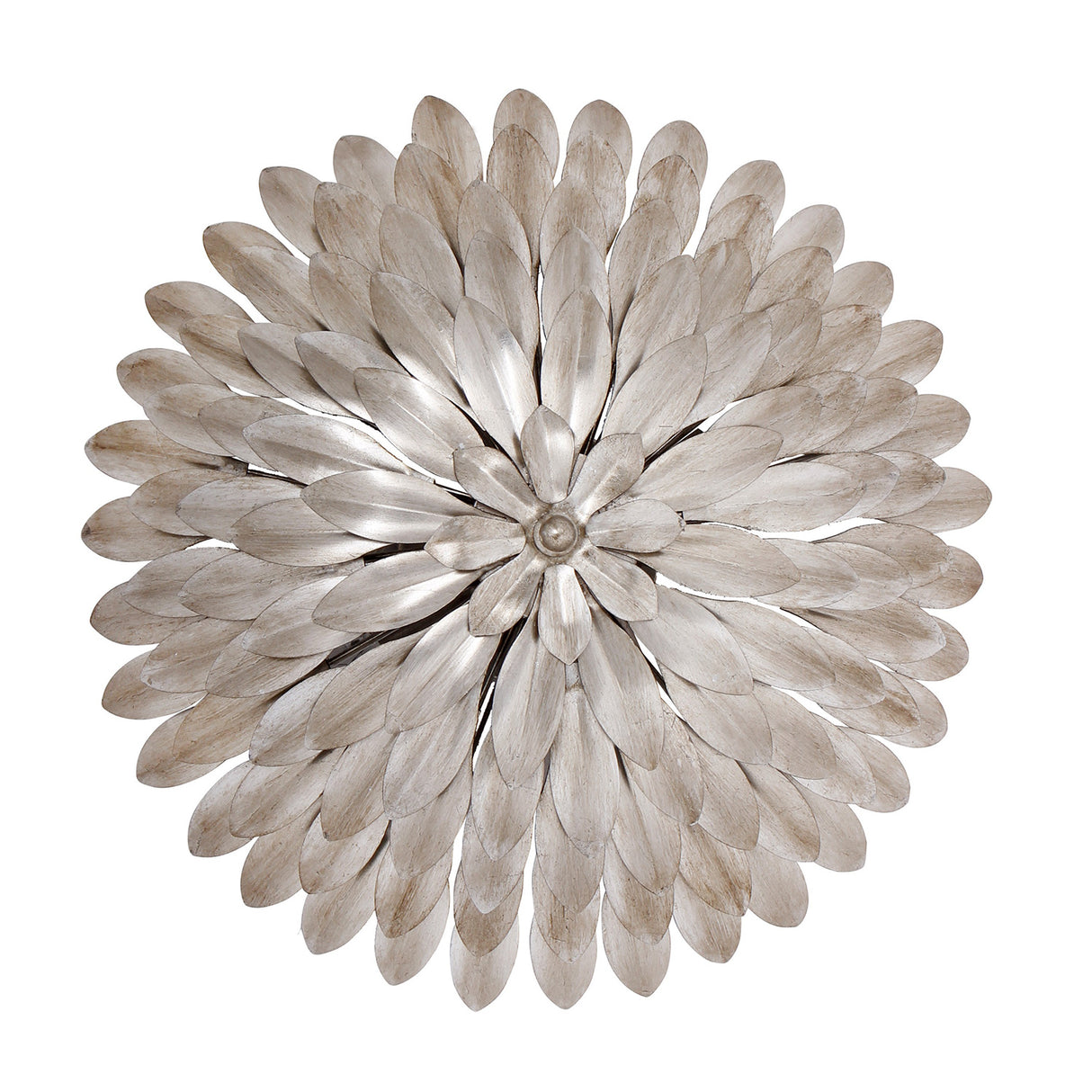 Alysa Semi-Flush 16”, Antique Silver